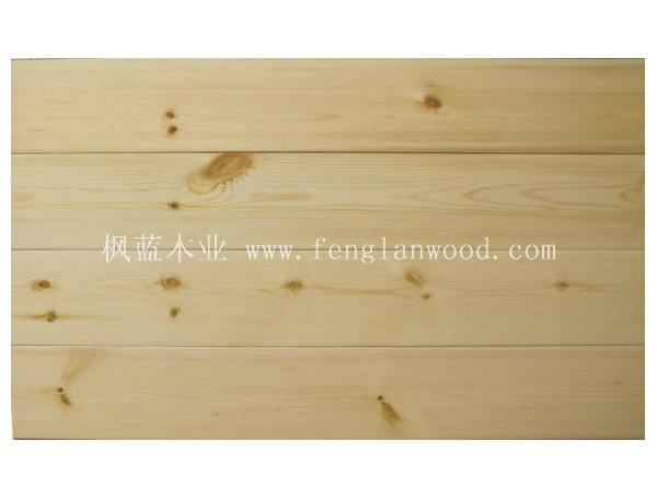 Mongolian pine paint-free floor